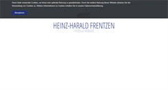 Desktop Screenshot of frentzen.de